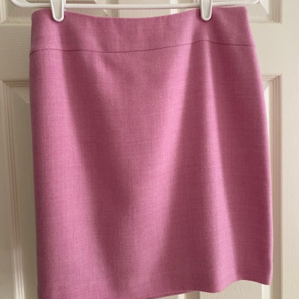 Pink Wool Skirt